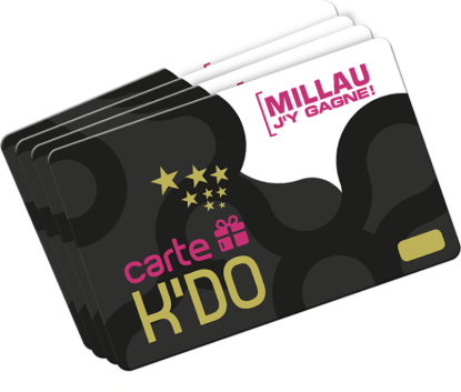 Image de La carte K'DO - À partir de 10€